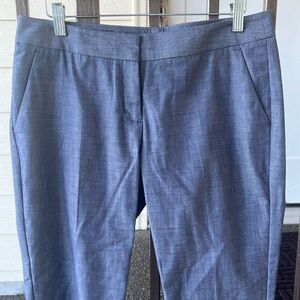 Express Blue Editor Pants NWOT